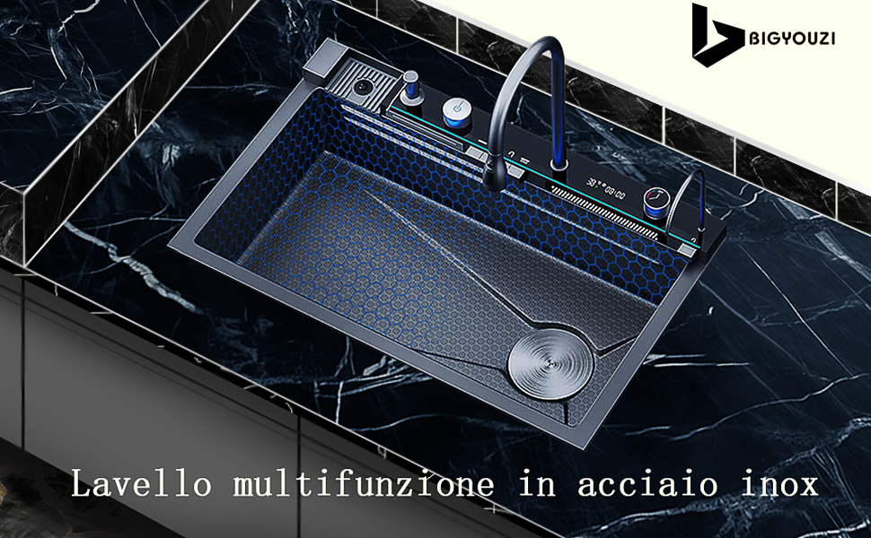 Lavello cucina 1 vasca  lavelli da cucina portare rubinetti da cucina lavello acciaio 1 vasca