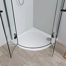 Apertura a battente del box doccia London