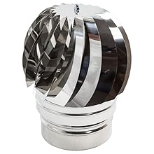 TERMINALE EOLICO INOX TONDO 1