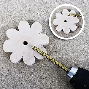 S&R 25 Punte per Legno Professionali 1-13mm in Acciaio HSS 4241, Rivestimento Tin.