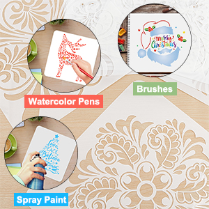 stencils for painting on wall