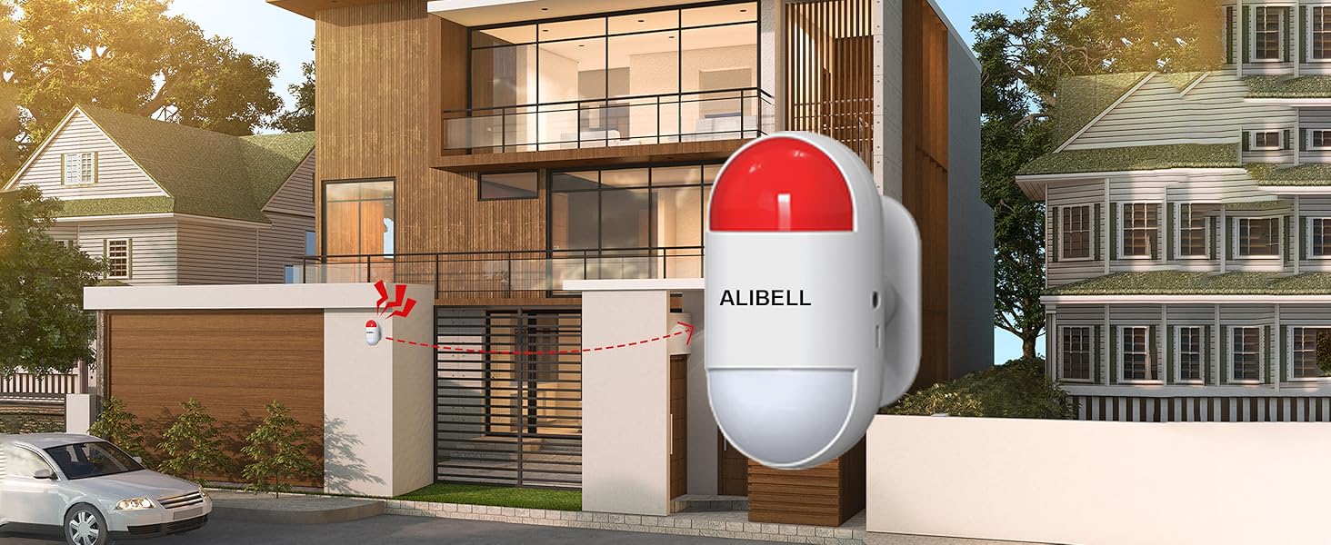 Sistema di allarme di emergenza rumoroso