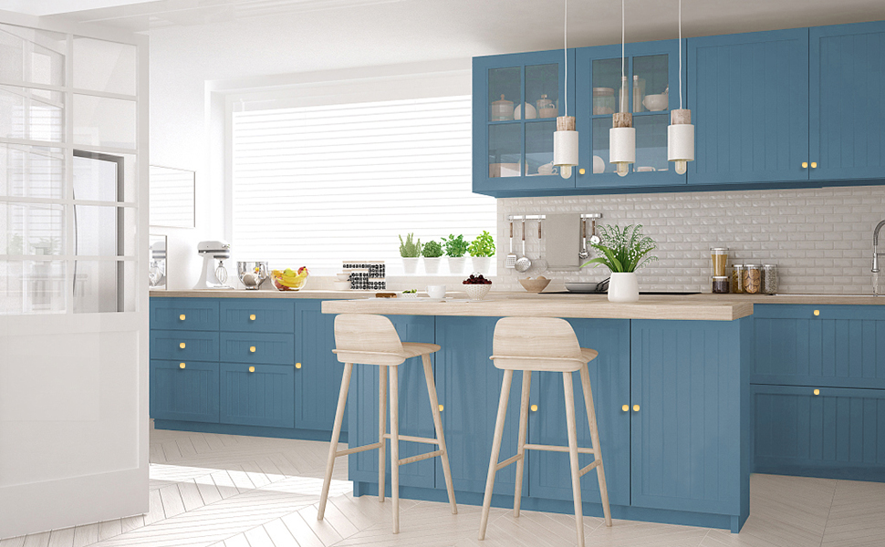 maniglia per mobili dorata