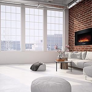 Caminetto Elettrico da Parete