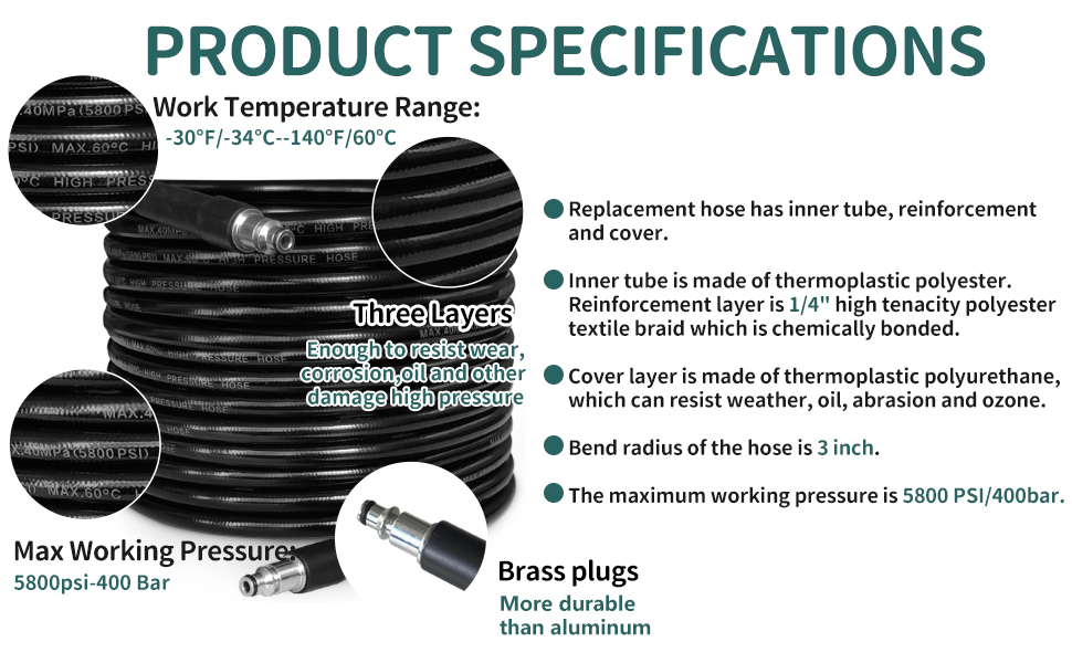 Tubo di ricambio per Bosch