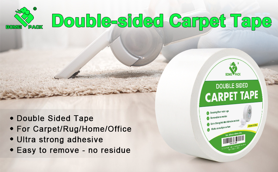 BOMEI PACK Nastro biadesivo extra forte 48mmx25m