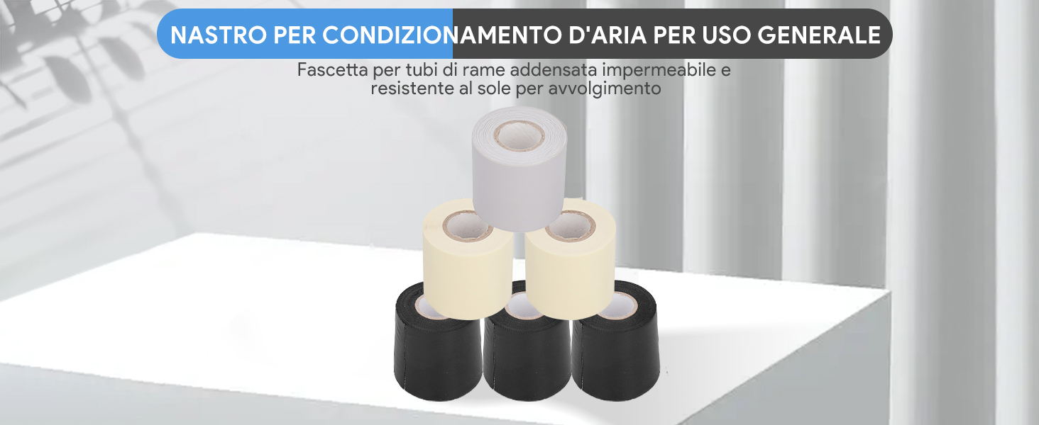 Nastro Sigillante per Condotti Aria Condizionata Tubo