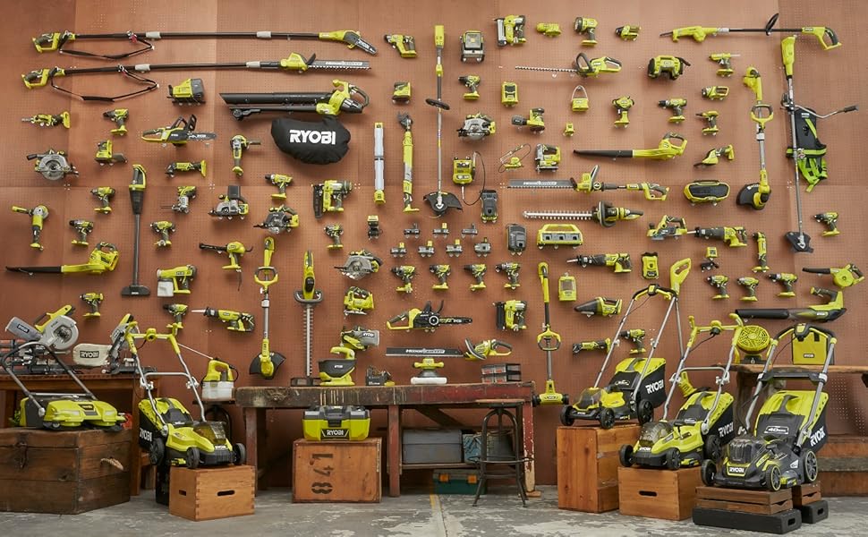 ryobi, strumenti, attrezzi, giardinaggio, bricolage