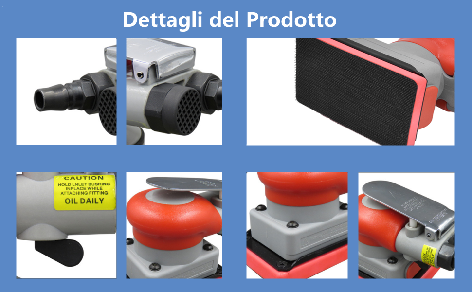 Levigatrice pneumatica