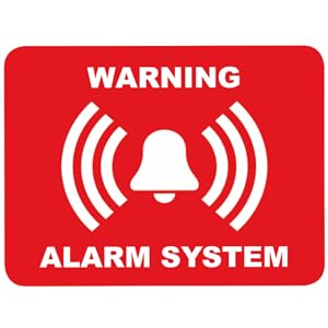 adesivo di allarme
