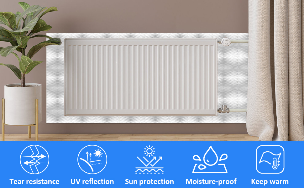 Foglio Isolante Doppio Strato Alluminio Bolle