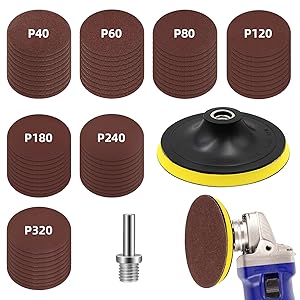Kit Dischi Carta Abrasiva