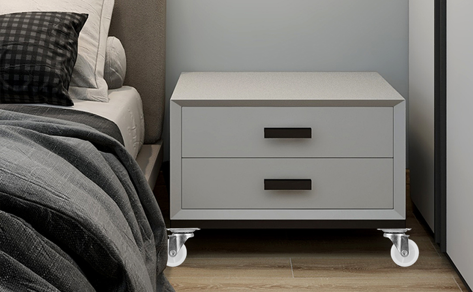 APACALI - 20 ruote girevoli per mobili in gomma