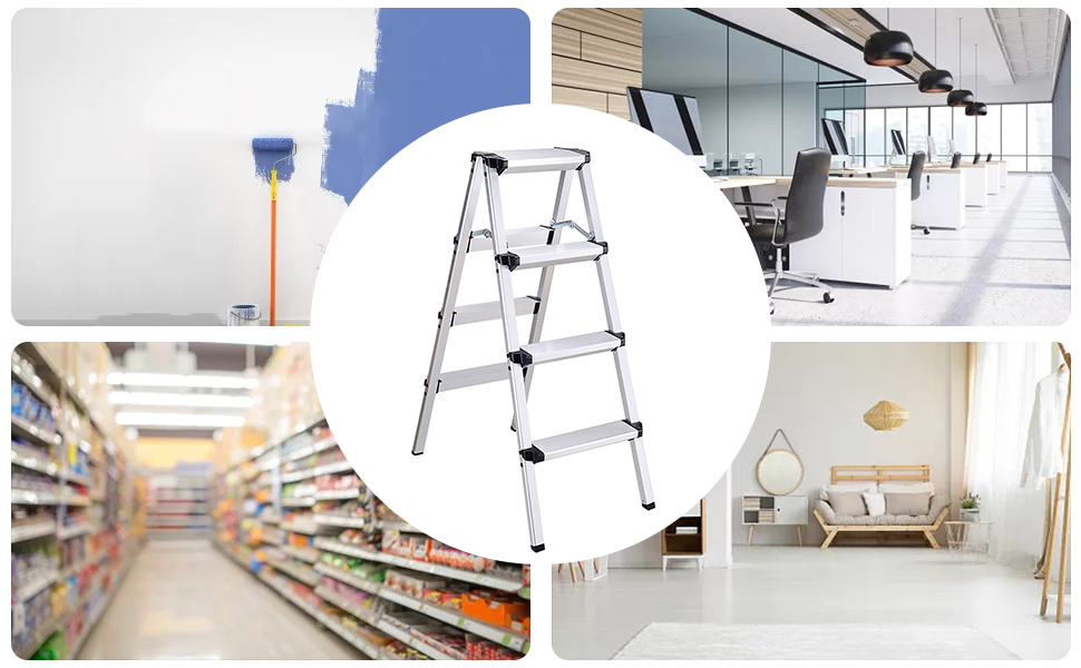 Scala in alluminio bifacciale - TREPPE