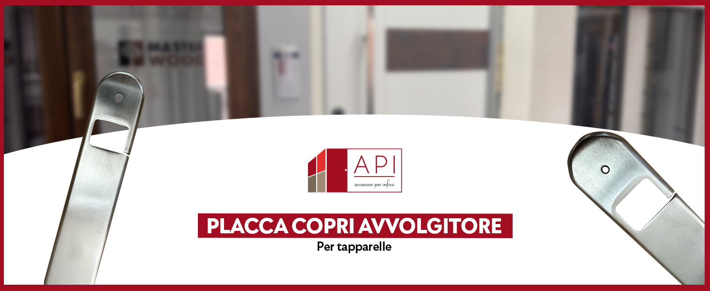 Placca copri avvolgitore