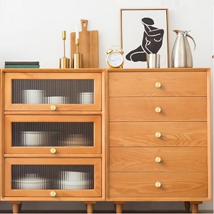 maniglia per mobili dorata