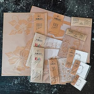 Nakleo - Stencil riutilizzabili in plastica