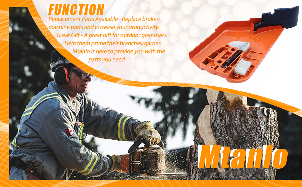 Copertura per pignone frizione laterale freno catena per Jonsered CS2171 2165 2063