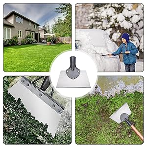 Pala piatta per paesaggistica, pala da giardino multifunzionale