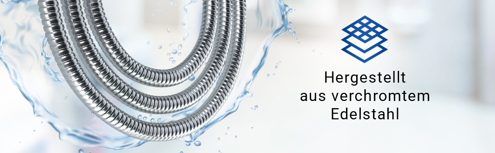 Realizzato in acciaio inox cromato