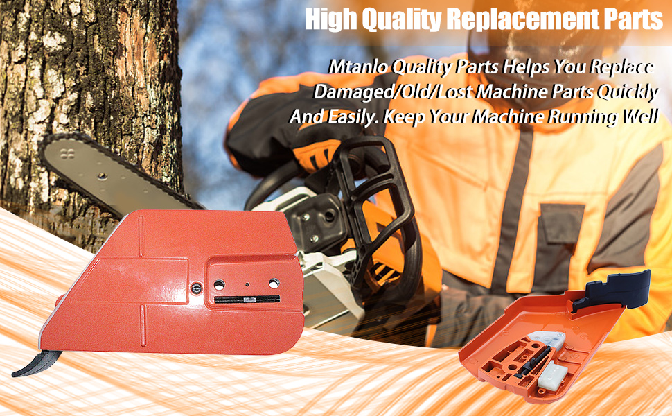 Coperchio pignone frizione lato freno catena