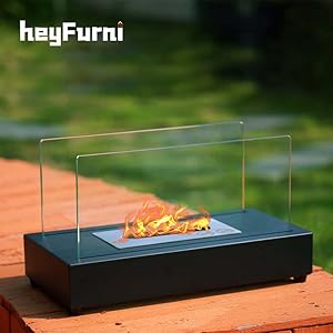 tabletop fireplace