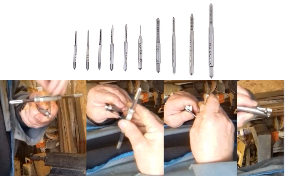 taraud de filetage m2 acier taraud metal m2 mini taraud 10 pieces mini m1 a 3,5