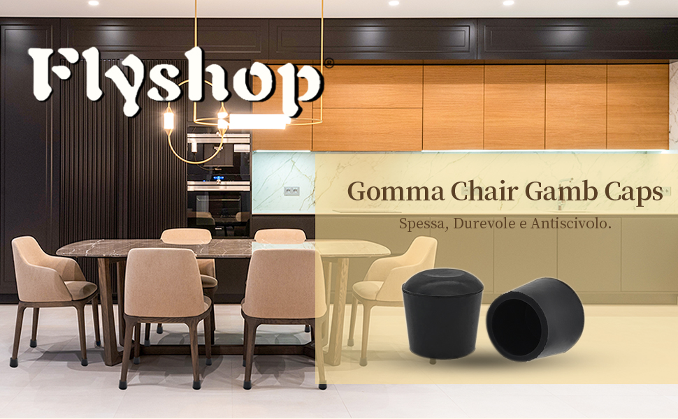 Tappi per le gambe della sedia in gomma Tappi protettivi rotondi Protezioni per le gambe della sedia