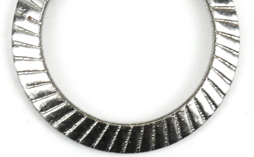 Rondella elastica DAUMLINK forma S DIN 9250 materiale acciaio inox V2A (25 pezzi)