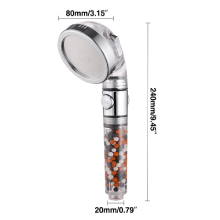 Soffione Doccia Anticalcare Alta Pressione Universale