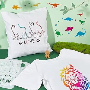 Modello di disegno di animali selvatici