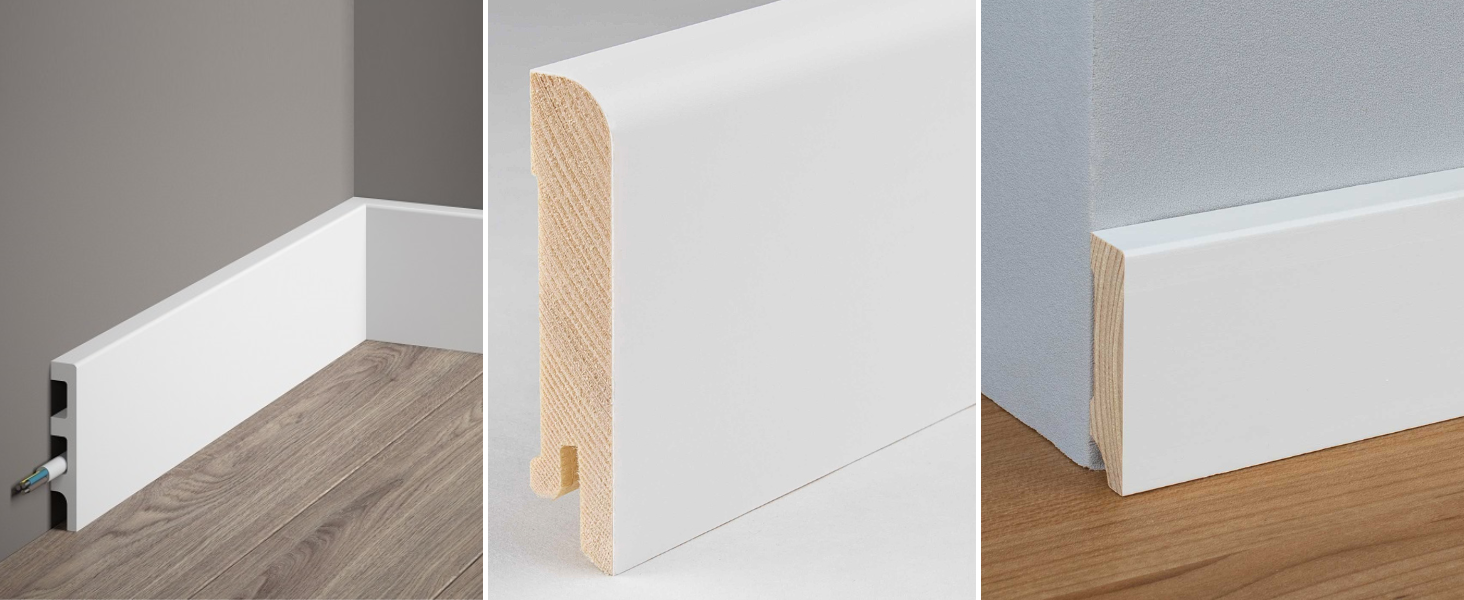 Battiscopa dal design moderno