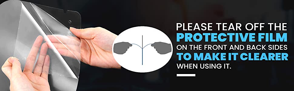 Visiera protettiva integrale con visiera trasparente 