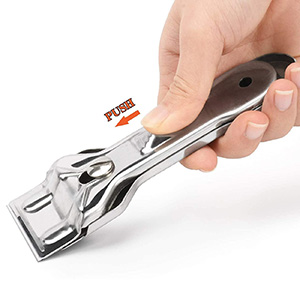 raschietto piano cottura in vetro