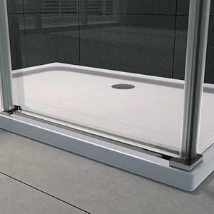 Piatto doccia in acrilico 100 x 90 cm