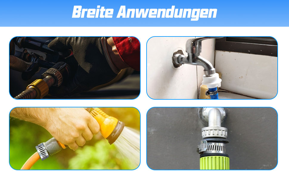 Set di 20 fascette stringitubo