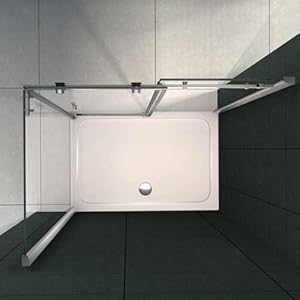 Piatto doccia in acrilico 100 x 90 cm