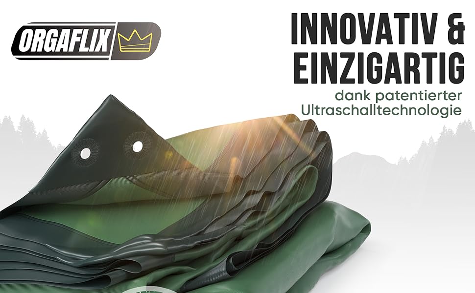 Telone di copertura in tessuto con occhielli