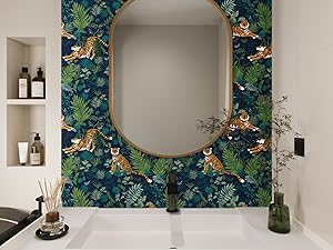 carta da parati adesiva per bagno