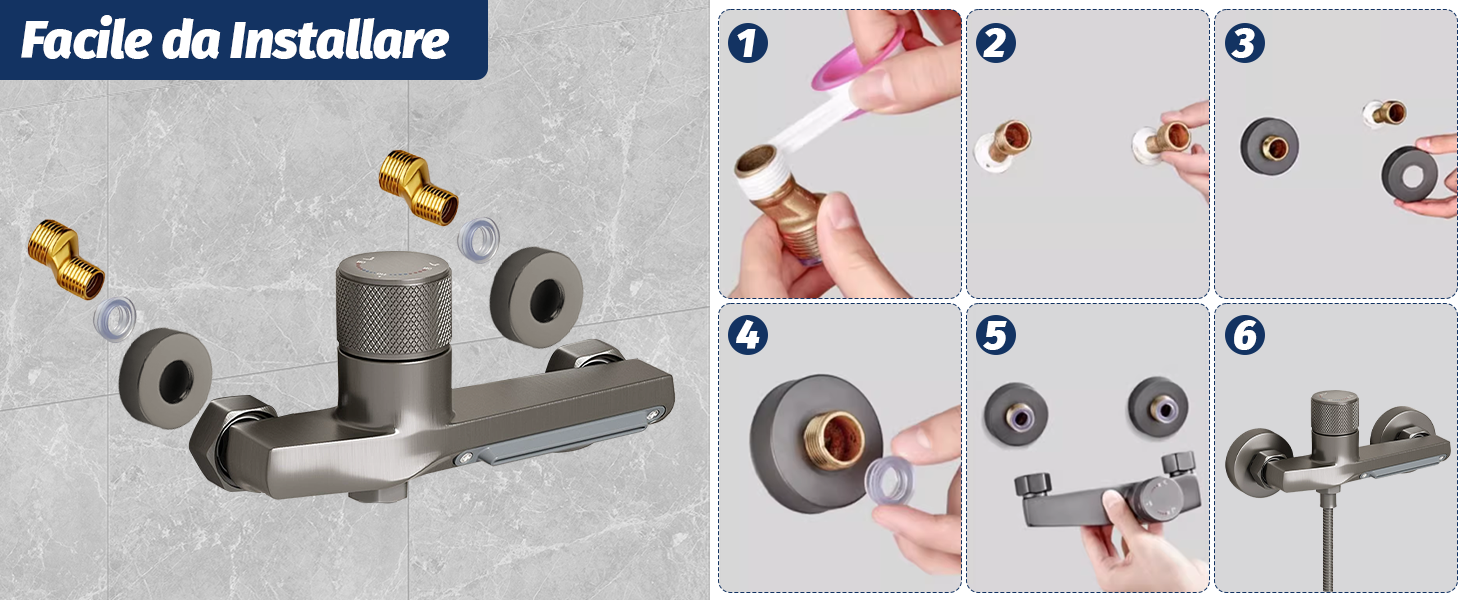 Miscelatore Doccia Termostatico