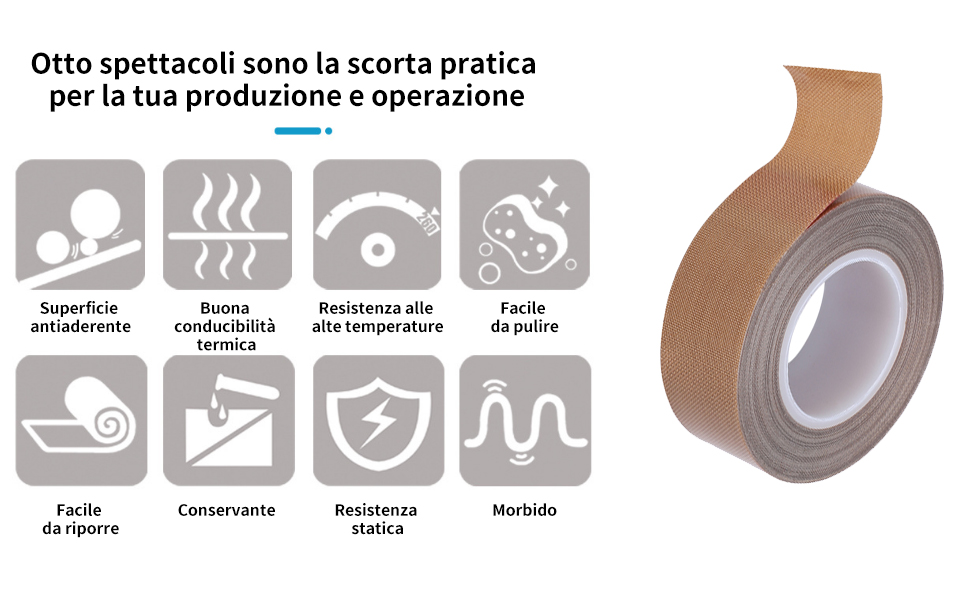 Rotolo di nastro in PTFE