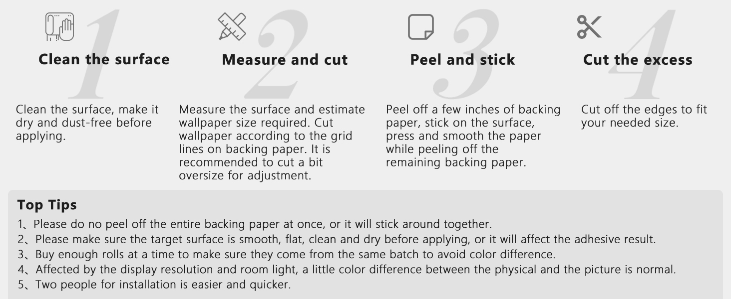 carta da parati adesiva muro