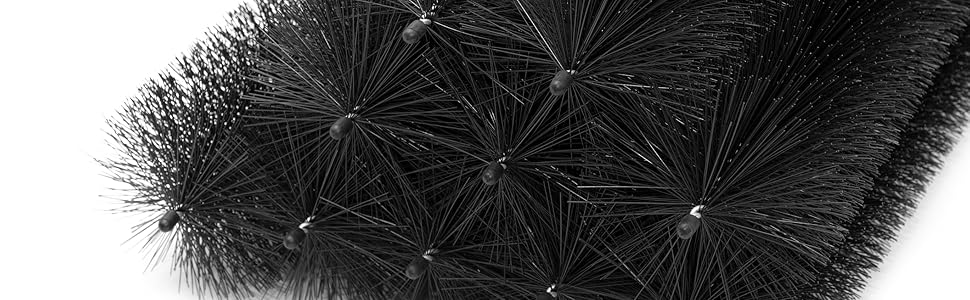 spazzole per grondaia dissuasori martore pannelli solari filtro fogliame grondaie tonda sistema 