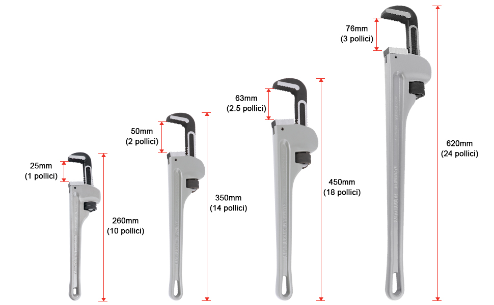 chiave giratubi professionale chiave giratubi grande idraulica chiave giratubi svedese