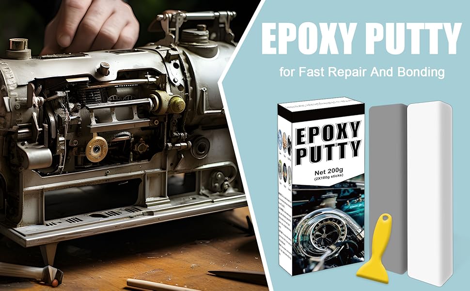 Stucco epossidico, 200 g di stucco epossidico