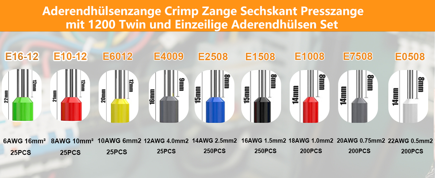 Set di pinze crimpatrici