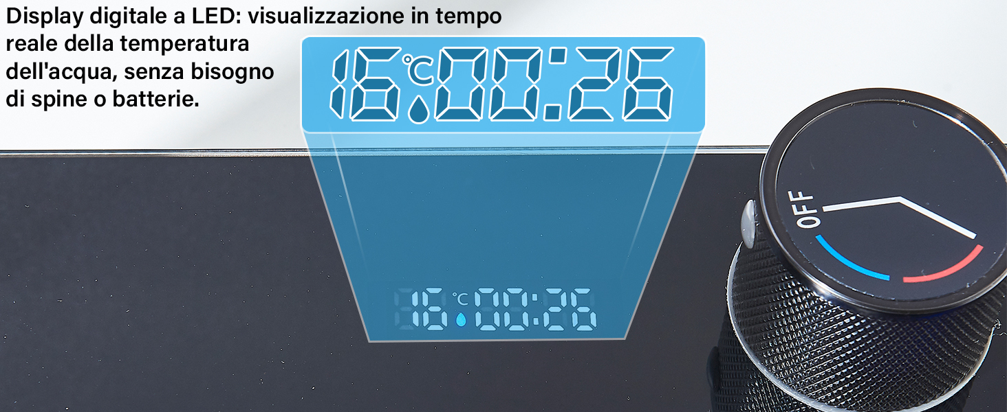TVTIUO Lavello da Cucina con Display Digitale, Lavello da Cucina in Acciaio Inox