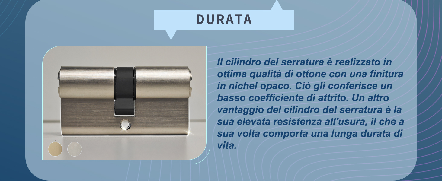 Cilindro di chiusura