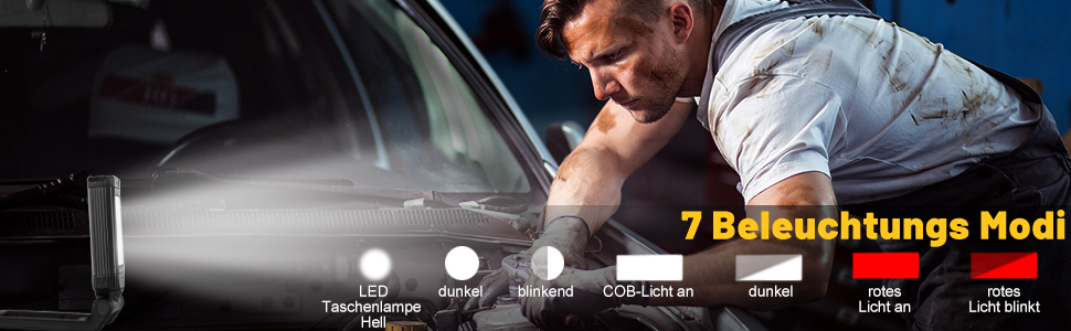 Lampada da lavoro a LED