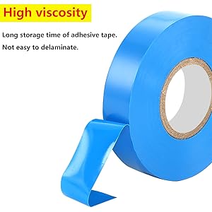Nastro isolante elettrico nero/blu/rosso, Nastro sigillante in pvc - nastro adesivo,